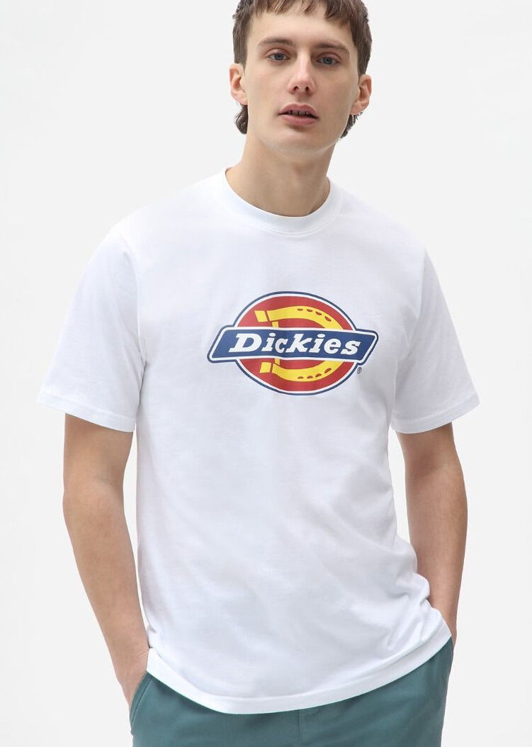 Diadora T-shirt maglia maglietta UOMO Dickies Bianco ICON LOGO Cotone