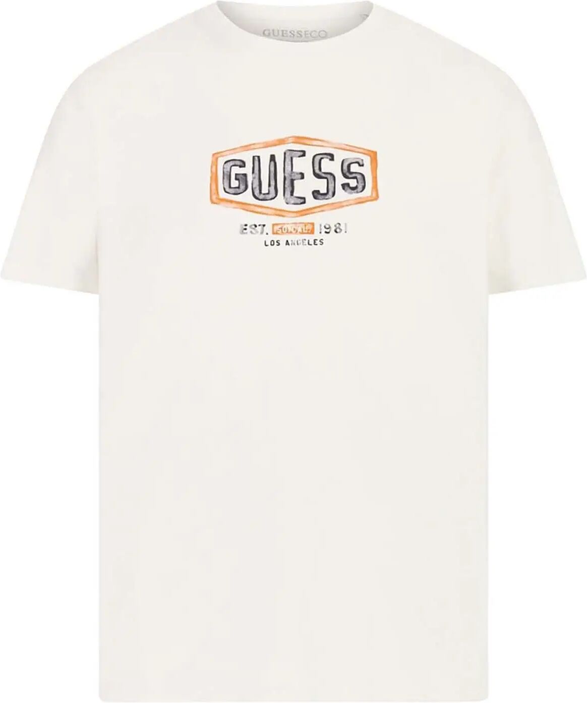 Guess T-shirt Uomo Colore Bianco BIANCO XS