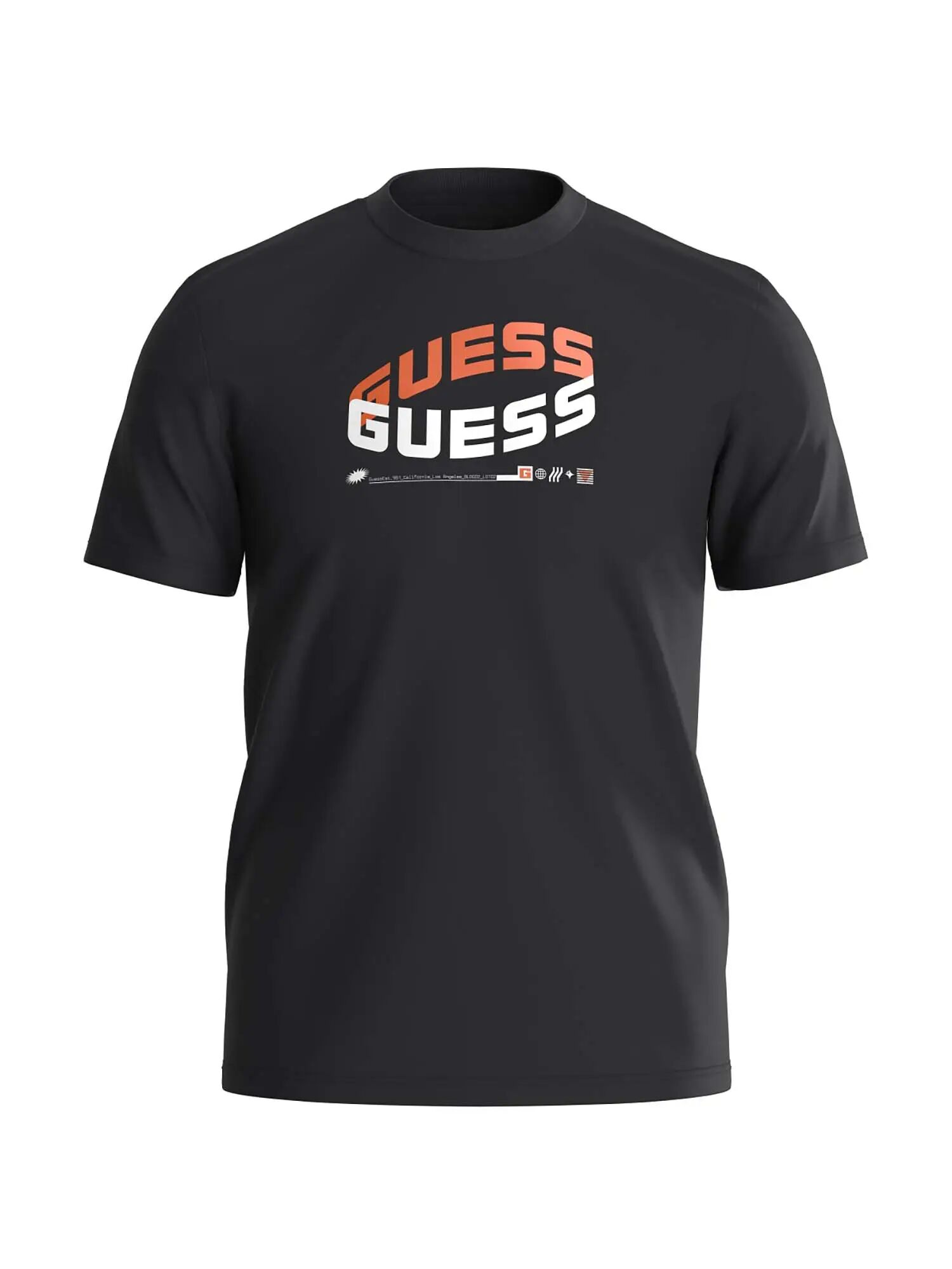 Guess T-shirt Uomo Colore Nero NERO XS