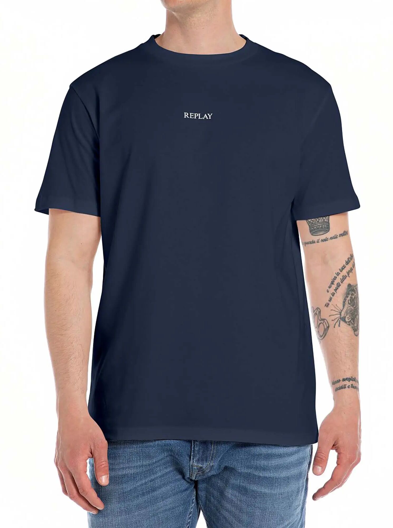 Replay T-shirt Uomo Colore Blu BLU S