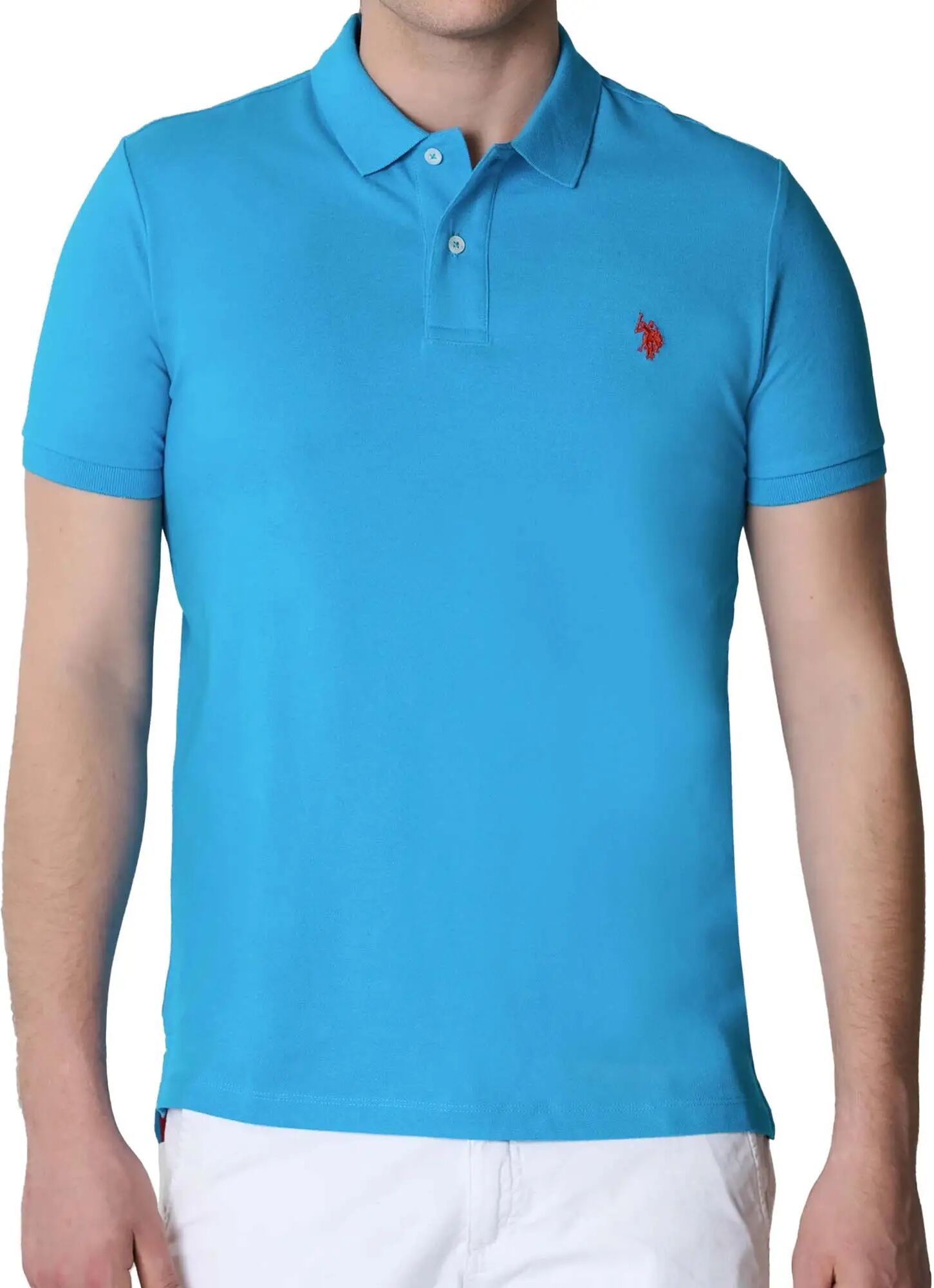 Us Polo Assn. Polo Uomo Colore Azzurro AZZURRO S