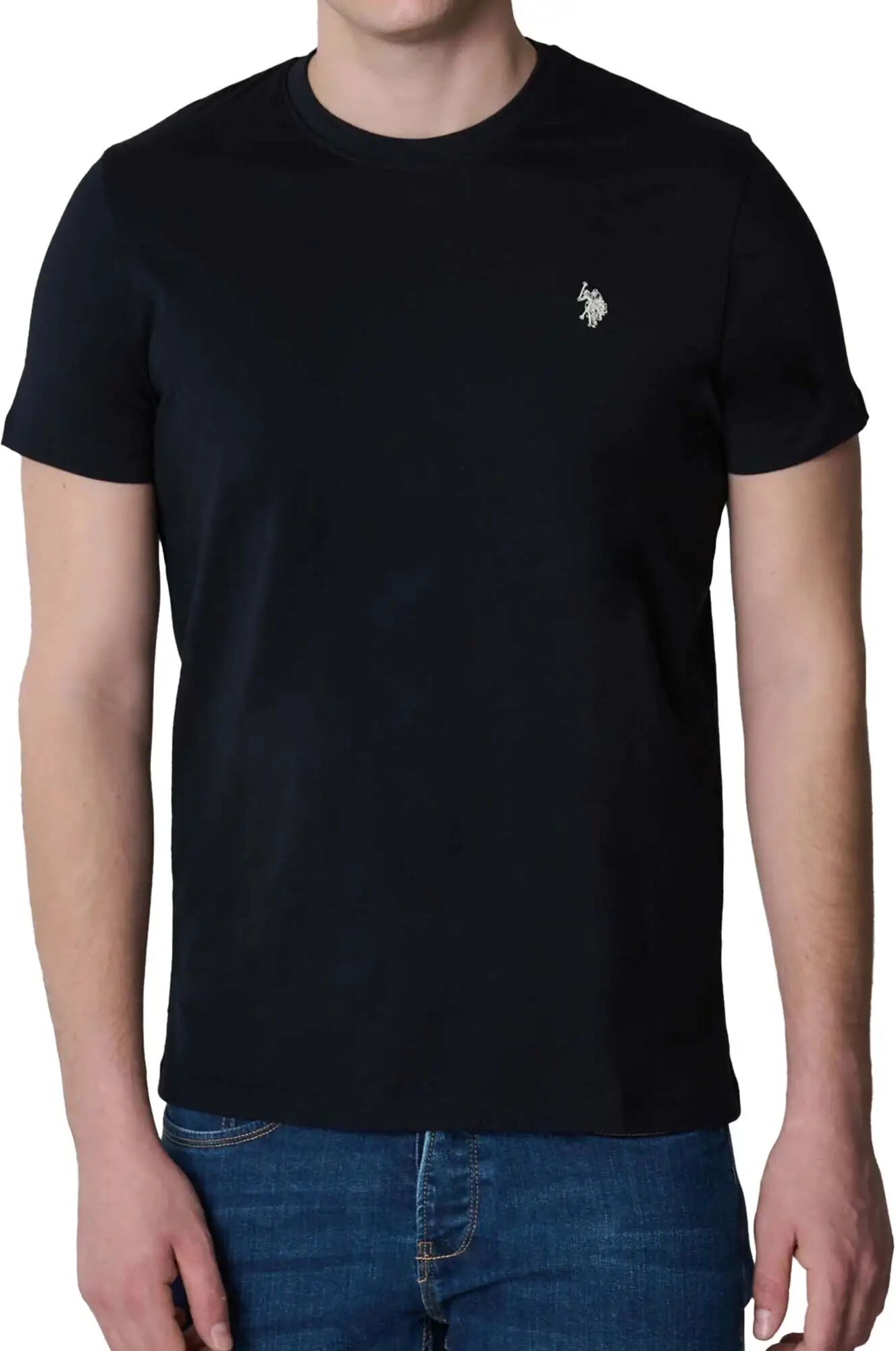 Us Polo Assn. T-shirt Uomo Colore Nero NERO S