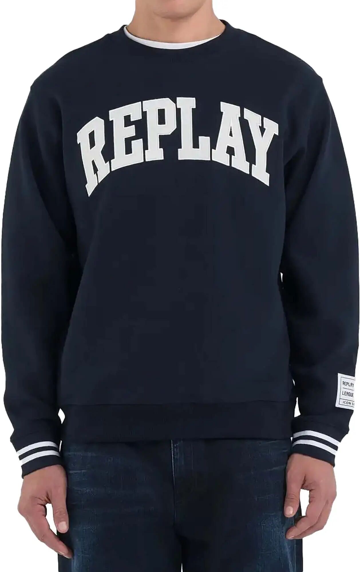 Replay Felpa Uomo Colore Blu BLU S