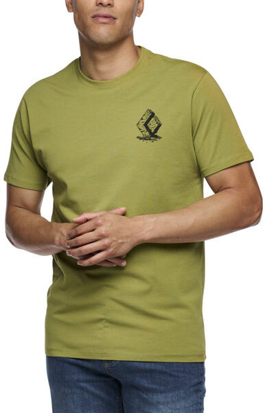 Black Diamond M Boulder SS - T-shirt - uomo Green XL