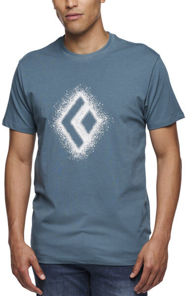 Black Diamond M Chalked Up 2.0 SS - T-shirt - uomo Blue XL