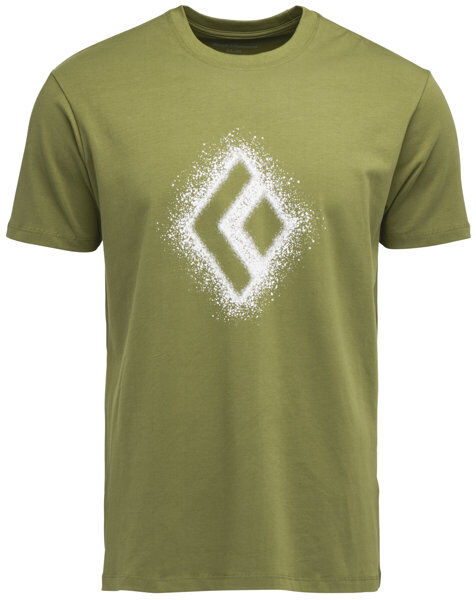 Black Diamond M Chalked Up 2.0 SS - T-shirt - uomo Green S