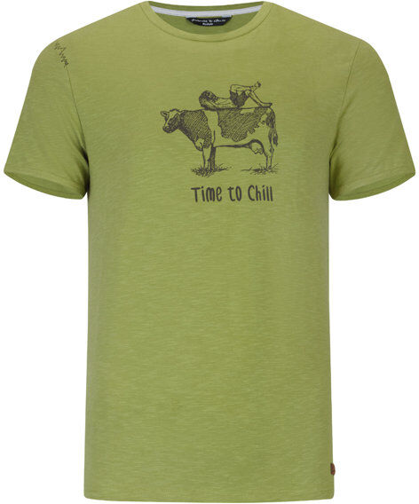 Chillaz Sportler Cow - T-shirt - uomo Green S