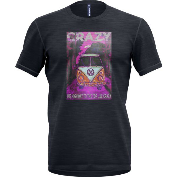 Crazy Joker - T-shirt - uomo Black/Pink L