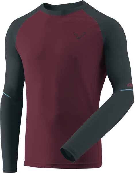 Dynafit Alpine Pro - maglia a manica lunga - uomo Bordeaux/Dark Blue 48