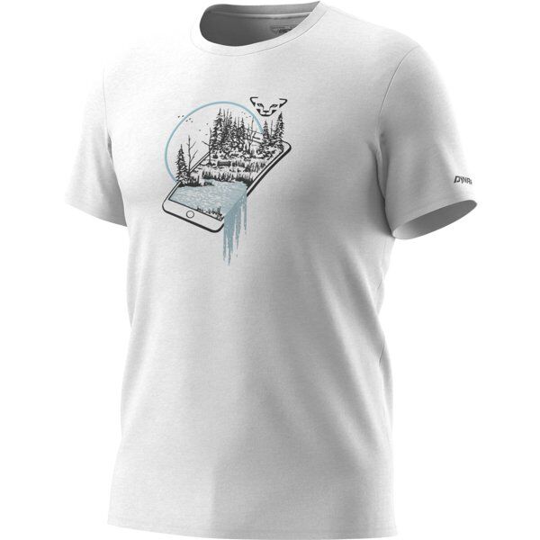 Dynafit Artist Series Co M - T-shirt - Uomo White/Black/Light Blue S