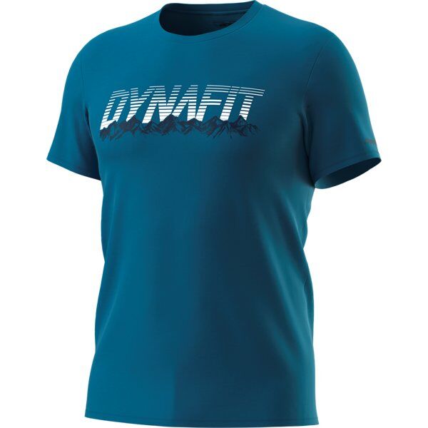 Dynafit Graphic - T-Shirt - uomo Blue/White/Dark Blue 50