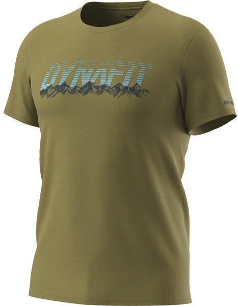 Dynafit Graphic - T-Shirt - uomo Green/Light Blue/Dark Blue 52