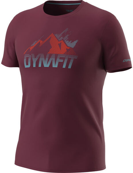 Dynafit Transalper Graphic S/S M - T-shirt - uomo Dark Red 2XL