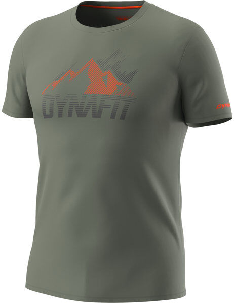 Dynafit Transalper Graphic S/S M - T-shirt - uomo Green XL