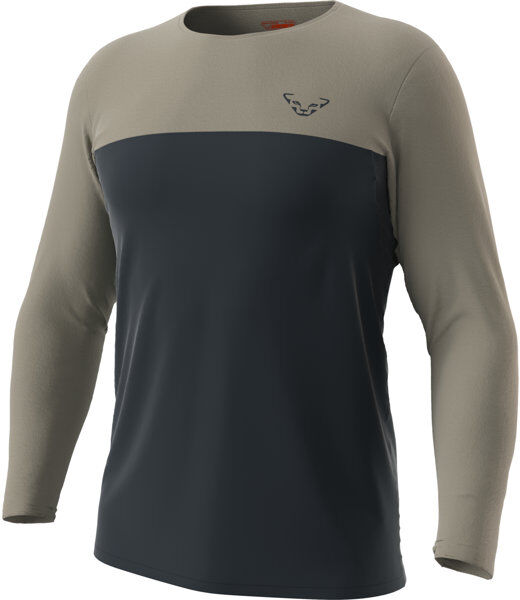 Dynafit Traverse S-Tech - maglia maniche lunghe - uomo Dark Blue/Beige M/L