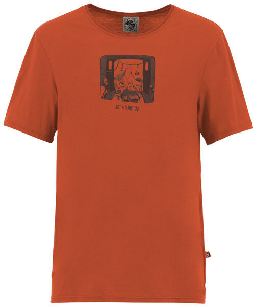 E9 Van - t-shirt arrampicata - uomo Orange L