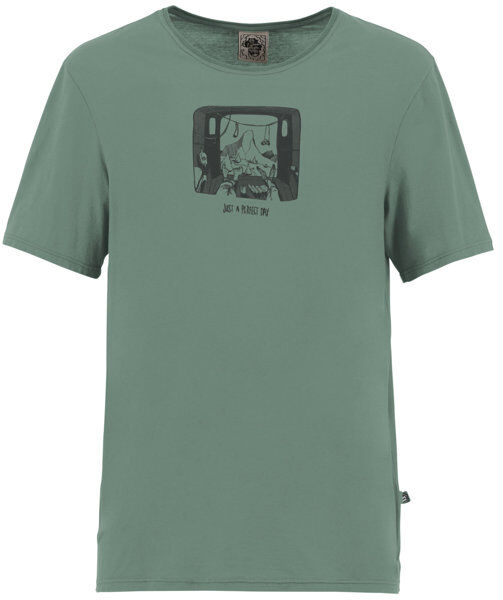 E9 Van - t-shirt arrampicata - uomo Green XL