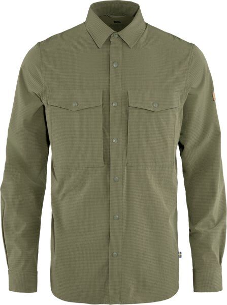 Fjällräven Abisko Trekking M - camicia a maniche lunghe - uomo Green M