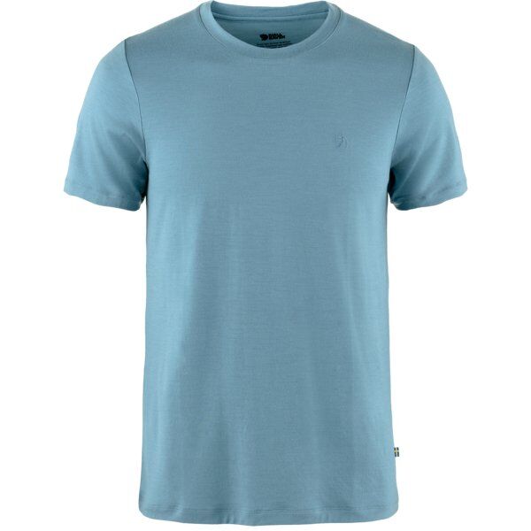 Fjällräven Abisko Wool SS - t-shirt - uomo Light Blue 2XL