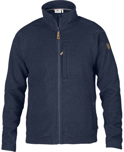 Fjällräven Buck - felpa in pile - uomo Dark Blue M