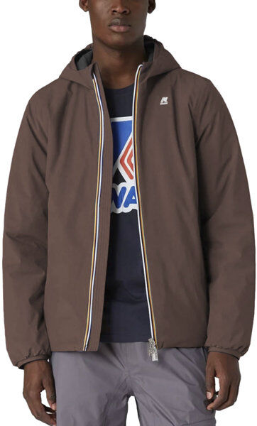 K-Way Jack Warm Double - giacca tempo libero - uomo Brown/Grey S