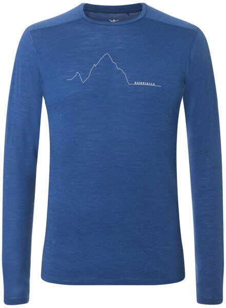 Kaikkialla Kunes M L/S - maglia manica lunga - uomo Blue 2XL