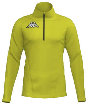 Kappa 6CENTO 687BK M - felpa in pile - uomo Yellow XL