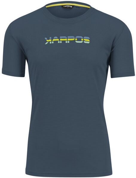 Karpos Loma - T-shirt trekking - uomo Blue/Yellow/Green XL