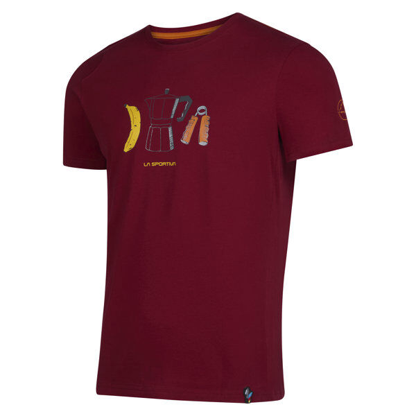 La Sportiva Breakfast - T-shirt - uomo Dark Red M