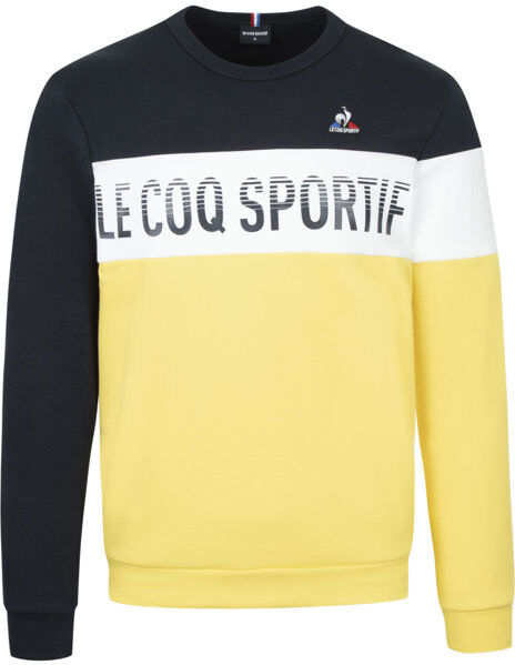 Le Coq Sportif Saison 2 Crew N1 M - felpa - uomo Yellow L