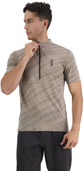 Mons Royale Cadence Half Zip - maglia MTB - uomo Beige XL