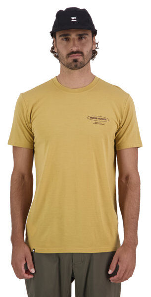 Mons Royale Icon Merino Air-Con - T-shirt - uomo Dark Yellow M