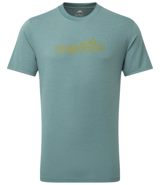 Mountain Equipment Groundup Skyline M - T-shirt - uomo Green M