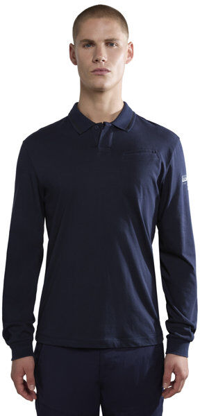 Napapijri E-Melville - maglia maniche lunghe - uomo Dark Blue XL