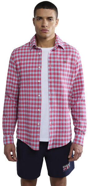 Napapijri G-Tulita - camicia a maniche lunghe - uomo Pink L