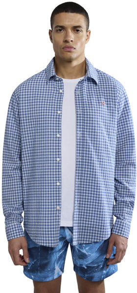 Napapijri G-Tulita - camicia a maniche lunghe - uomo Light Blue L