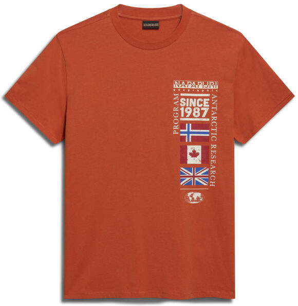 Napapijri S-Turin 1 - T-shirt - uomo Orange S