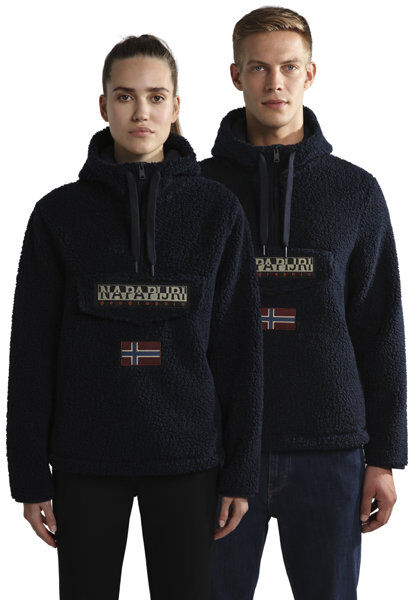 Napapijri T-Burgee HZH - giacca in pile - unisex Dark Blue XL