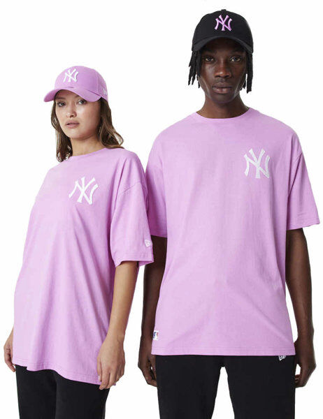 New Era Cap League Essential New York Yankees - T-shirt - unisex Pink L