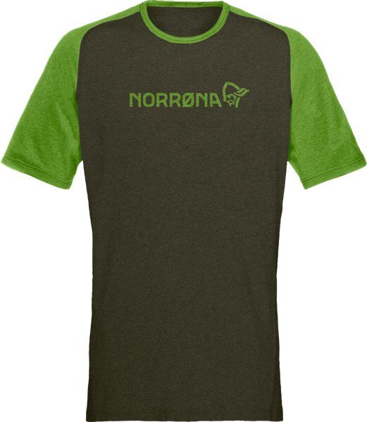 Norrona Equaliser Lightweight - T-shirt - uomo Dark Green/Green S