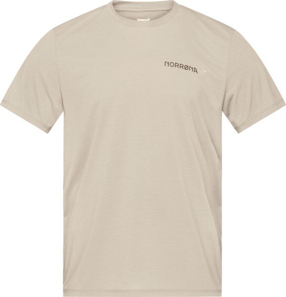 Norrona Femund Tech Ms - T-Shirt - uomo Beige M