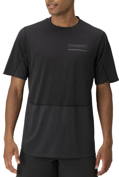 Norrona Senja Equaliser Lightweight Ms - T-shirt - uomo Black M