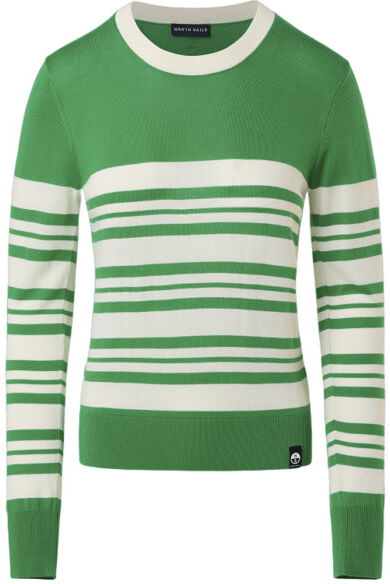 North Sails Crewneck 14gg - maglione - donna Green/White M