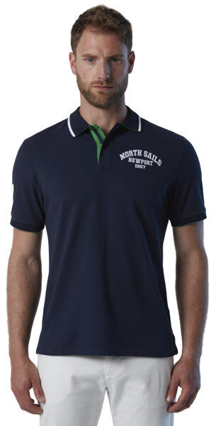 North Sails SS W/EMB - polo - uomo Dark Blue L