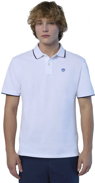 North Sails SS W/Graphic - polo - uomo White XL