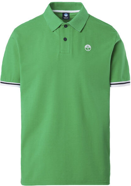 North Sails SS W/Graphic - polo - uomo Green 3XL