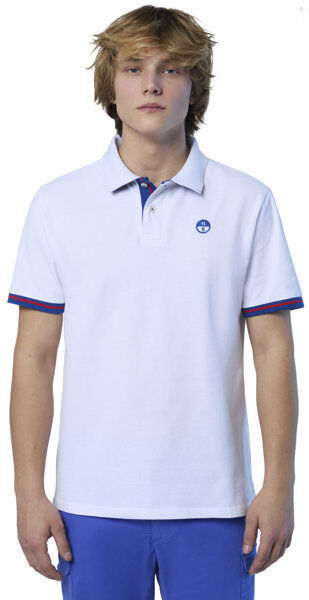 North Sails SS W/Graphic - polo - uomo White XL