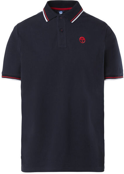 North Sails SS W/EMB - polo - uomo Dark Blue 3XL