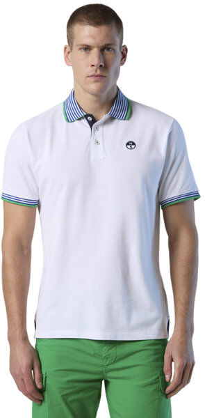 North Sails SS W/LOGO - polo - uomo White XL