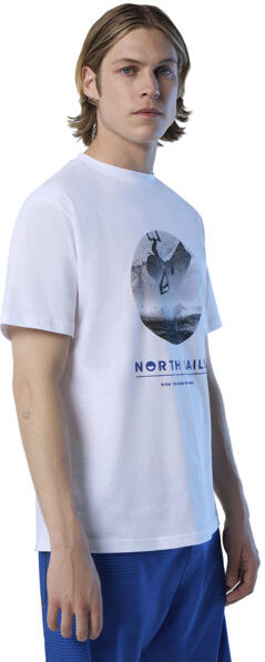 North Sails SS W/Graphic - T-shirt - uomo White M